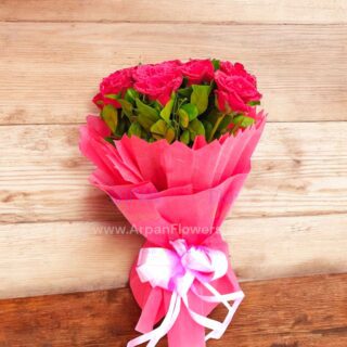 Red Rose Hand Bouquet