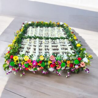 Flower Chadar With Mix Flowers