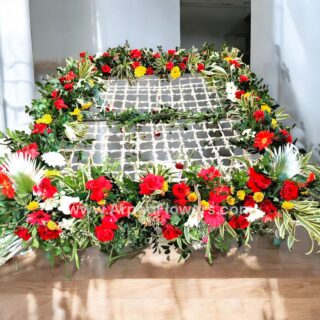 Flower Chadar With Mix Flowers Normal