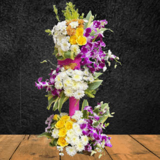 2-feet-Flower-Bouquet-with-Orchid