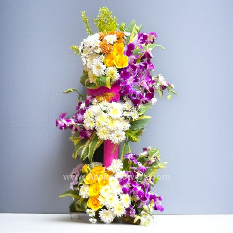 2 feet Flower Bouquet with Orchid & Another Flowers 1 2-feet-Flower-Bouquet-with-Orchid-Another-Flowers.j