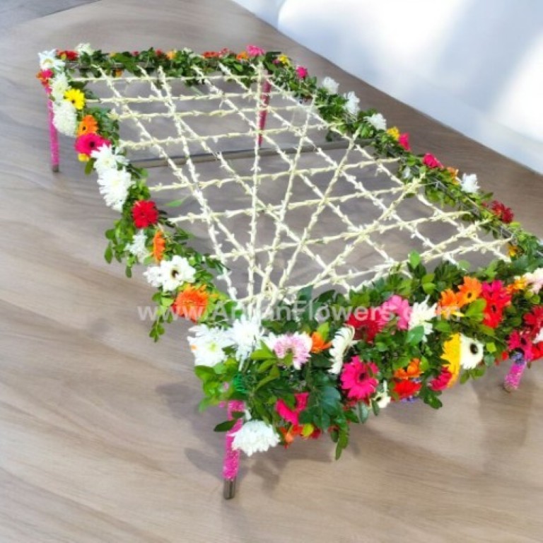 Flower Chadar With Mix Flowers Small 2 Flower Chadar With Mix Flowers Small