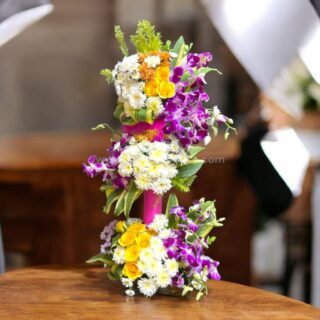 Rajnigandha Basket Bouquet