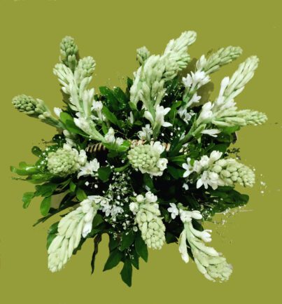 Rajanigandha Basket Bouquet - Image 2