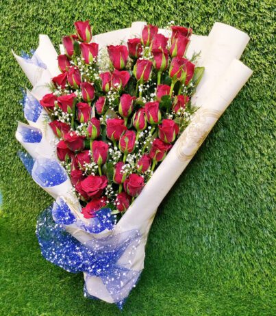 50 Rose Flower Bouquet - Image 2