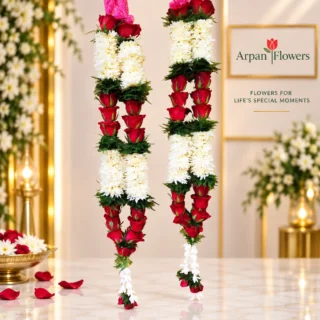 Red Rose & Shevanti Varmala