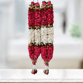 Rose Petals and Rajanigandha Varmala