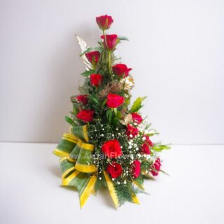 Special Red Rose Stand Bouquet