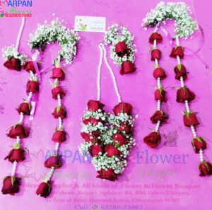 Red Rose And Gypso Jewellery online flower delivery