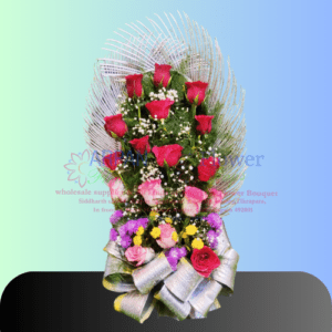 Red &Pink Rose Bouquet online flower delivery