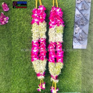 Orchid-and-Babys-breath-Varmala