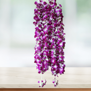 Purple Orchid varmala