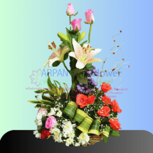 Mix Bouquet With Lily Flowers online flower delivery