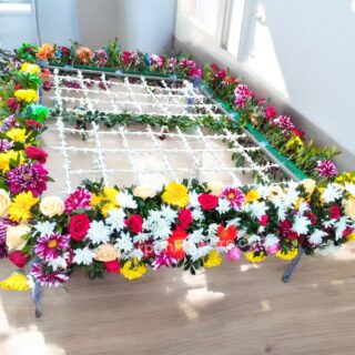 Home 62 Flower Chadar With Mix Flowers