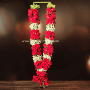 Red-rose-gypsum-Varmala online delivery in raipur