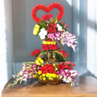 2-3 Fit Long Mix Flowers