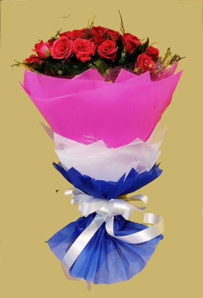 Red Rose With Mix Paper - Image 2