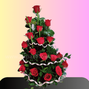 Fresh Red Rose Bouquet for Occasions online flower delivery