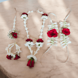 Rajnigandha flower jewelry