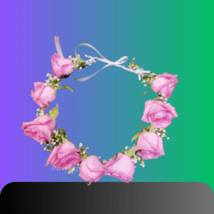 Pink roses and white jasmine flowers jewelry online delivery