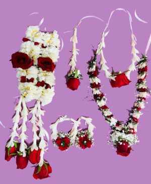 Roses and Jasmine Flower Jewelry in Arpan Flowers