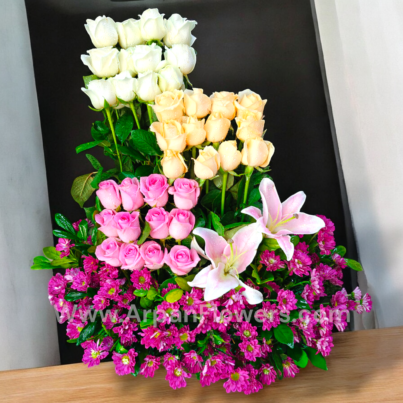 Mix Rose With Lily Big Bouquet