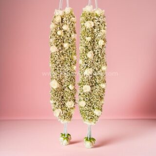 Babys-Breath-With-White-Rose-varmala