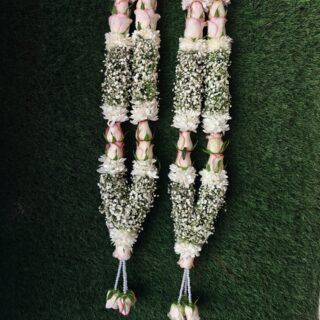 Pink With  Baby's Breath