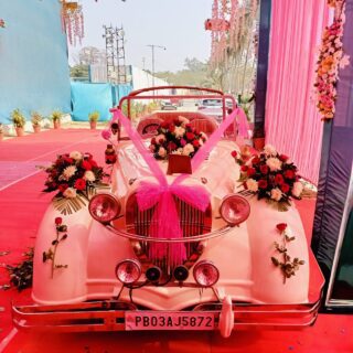 Vintage Car Decoration For Wedding