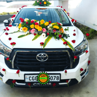 Real Flowers Car Decoration