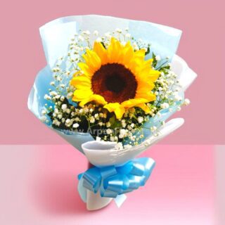 Single SunFlowers Bouquet