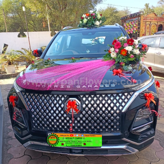 Wedding Black Car Decoration