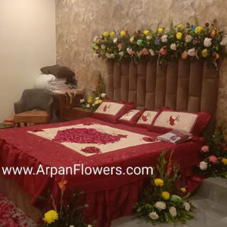 Mix Flowers Bed Decoration