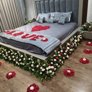 Home 83 Bed Decoration for First Night