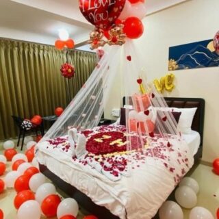 Birthday Bed Decoration