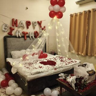 Home 82 Birthday Bed Decoration