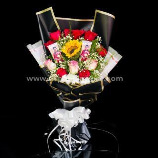 Special Bouquet for your special one with chocolate photo.