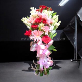 Home 19 Rajnigandha bouquet with mix Flowers