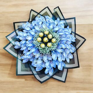 Home 18 100 rs note Bouquet With chocolate