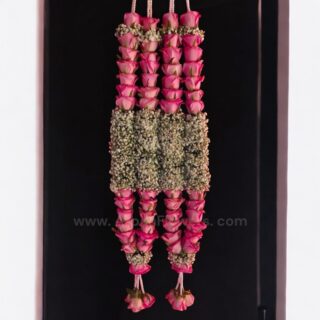 Baby Pink Rose with Baby's Breath Mix Bouquet