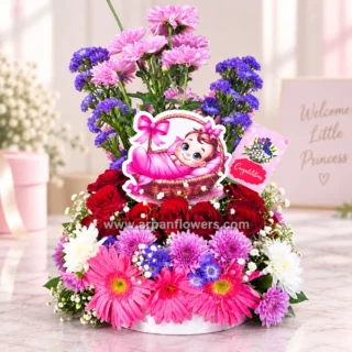 Born Baby Welcome Bouquet