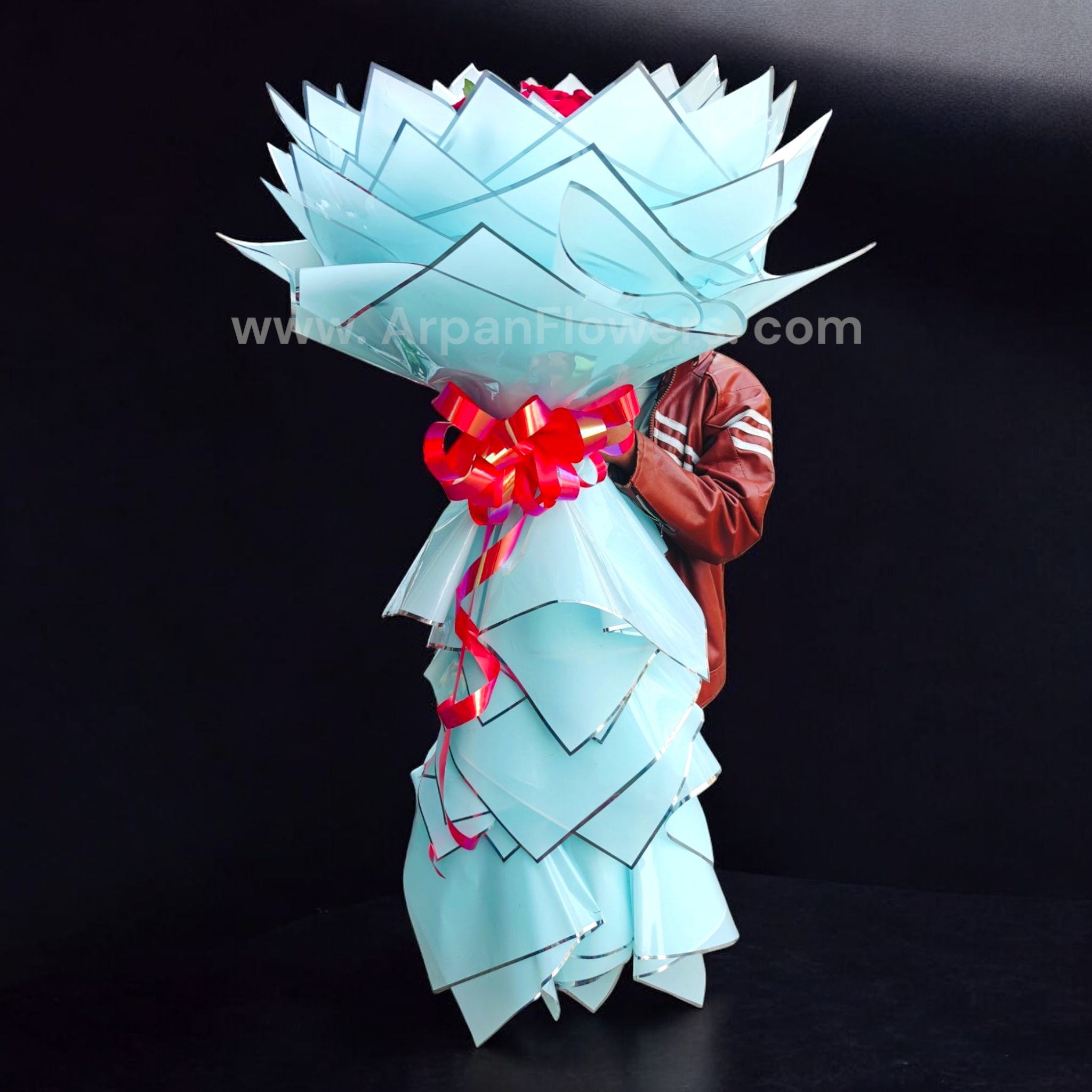 Long bouquet with 40 rose 1 Long bouquet with 40 rose