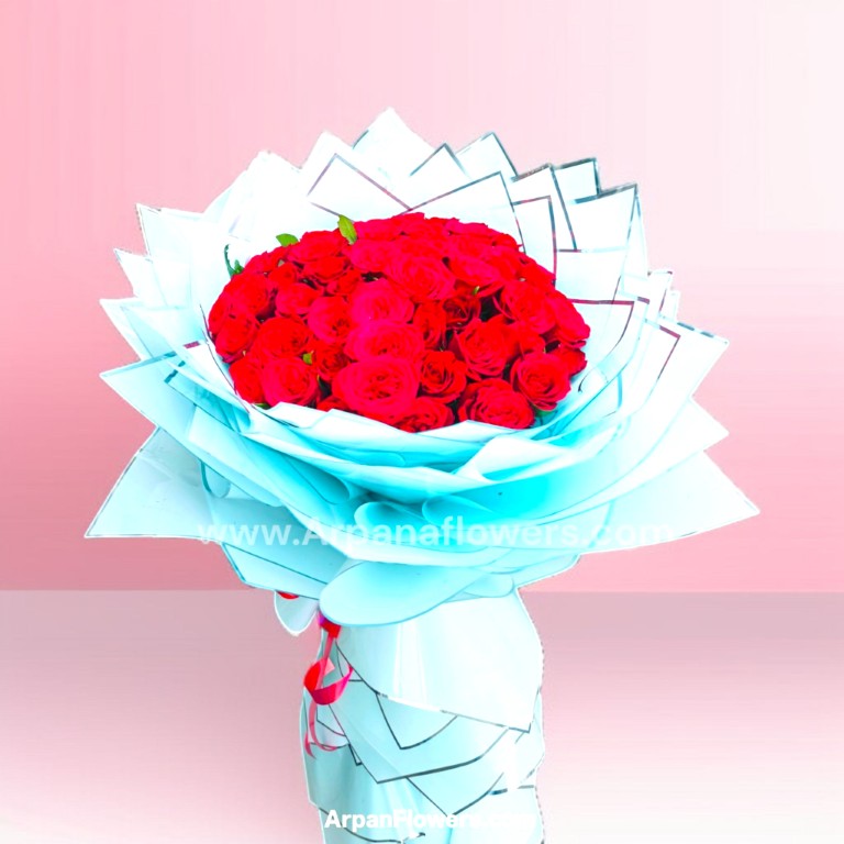 Long bouquet with 40 rose 2 Long bouquet with 40 rose