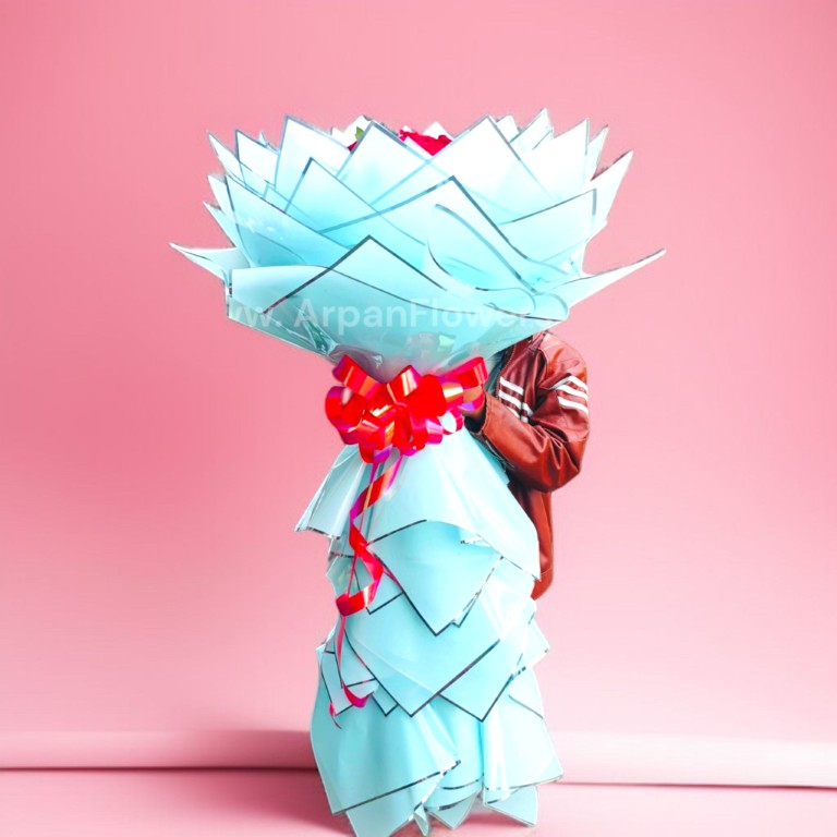 Long bouquet with 40 rose 1 Long bouquet with 40 rose