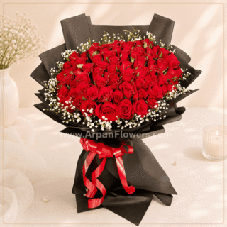 150 Red rose Bouquet