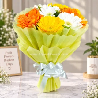Mix Gerbera Bouquet