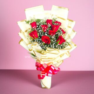 Red Rose With special Packing bouquet