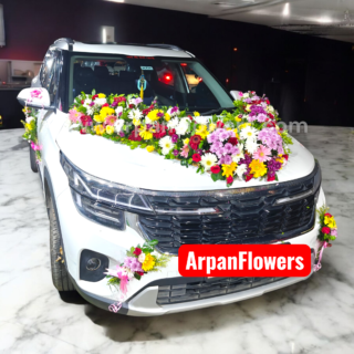 new look wedding car decoration