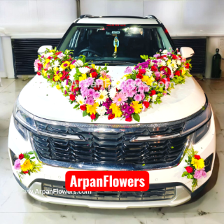 new look wedding car decoration