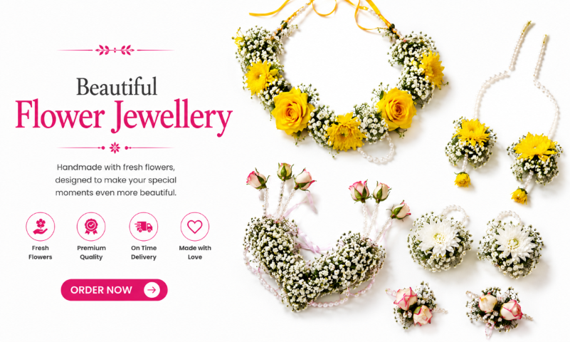 Flowers jewellery